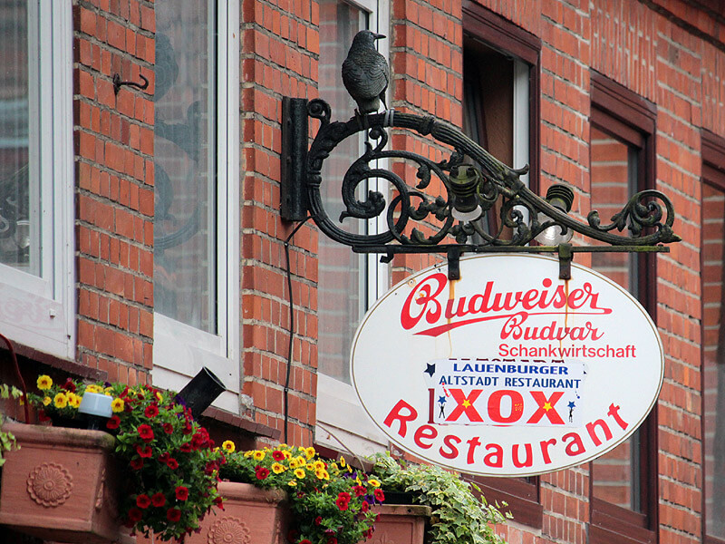 Restaurant Xox An Der Elbe In Der Altstadt Von Lauenburg